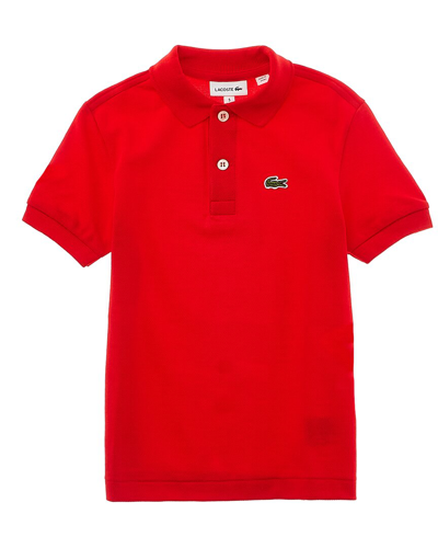 Shop Lacoste Classic Polo Shirt In Red