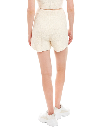Shop Finders Keepers Fluffy Recycled Short In Beige