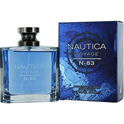 Shop Nautica 247769  Voyage N-83 By  Edt Spray 3.4 oz In Blue