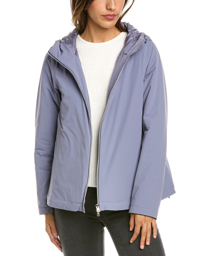 Shop Herno Hooded Jacket In Blue