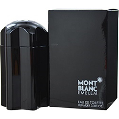 Shop Mont Blanc 254511  Emblem By  Edt Spray 3.3 oz In Black