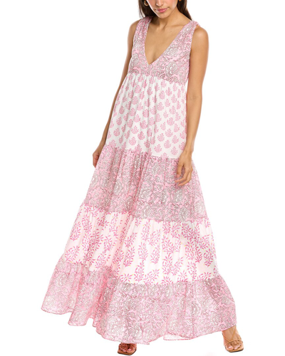 Shop Ash & Eden Oksana Maxi Dress In Pink