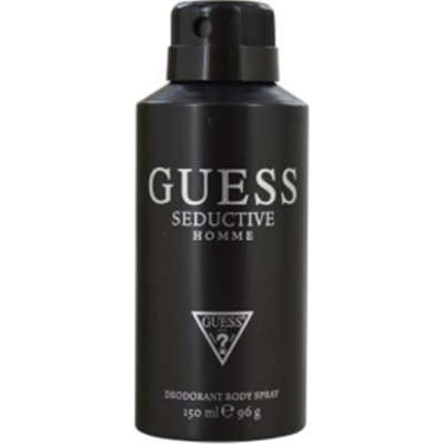 Shop Guess 252396  Seductive Homme By  Body Spray 5 oz In Black