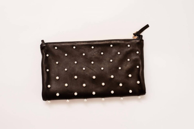 Clare V., Bags, Nwt Clare V Pearl Clutch In Black