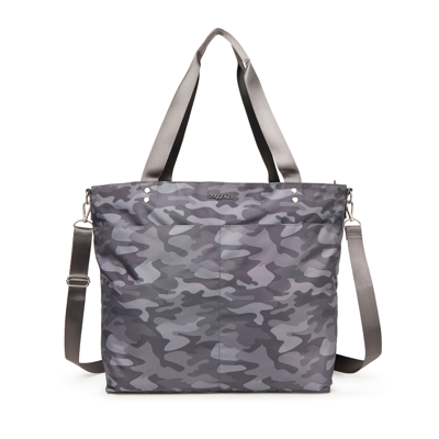 Shop Baggallini Large Carryall Tote In Grey