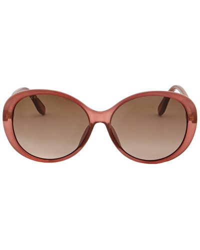Shop Gucci Women's Gg0793sk 59mm Sunglasses In Orange