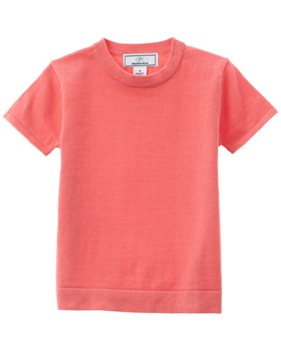 Shop Classic Prep Cap Sleeve Sweater In Pink