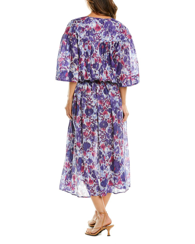 Shop Isabel Marant Etoile Maggy Midi Dress In Multi