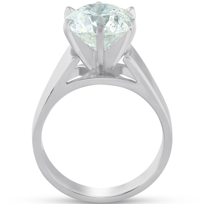 Pompeii3 2 Ct Diamond Solitaire Engagement Ring 14k White Gold In White