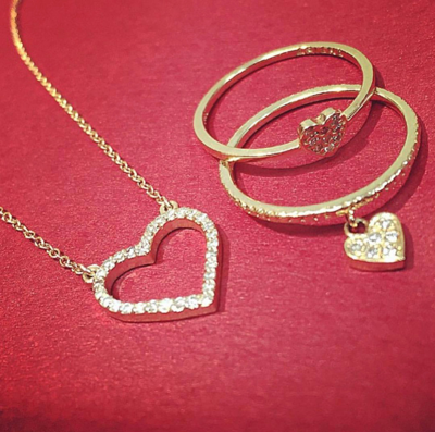 Shop Ariana Rabbani Diamond Dangle Heart Ring In Silver