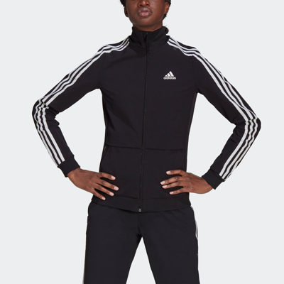 Shop Adidas Originals Women's Adidas The Trackstand Cycling Jacket In Black