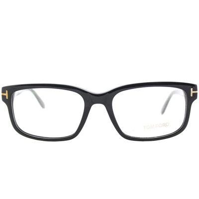 Shop Tom Ford Ft 5313 001 Unisex Square Eyeglasses 55mm In Black