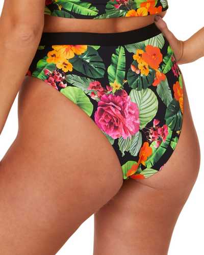 Shop Andie The Banded Bottom In Multi