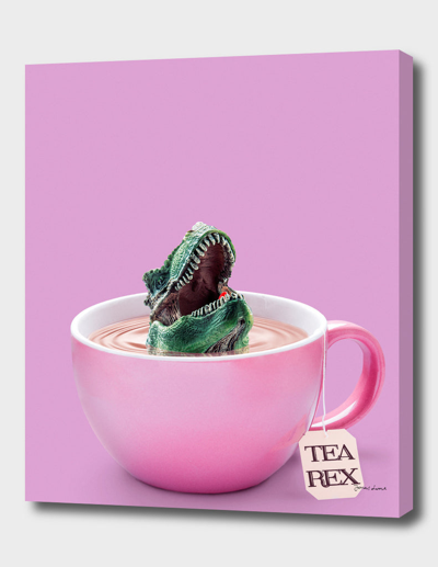 Shop Curioos Tea-rex In Pink