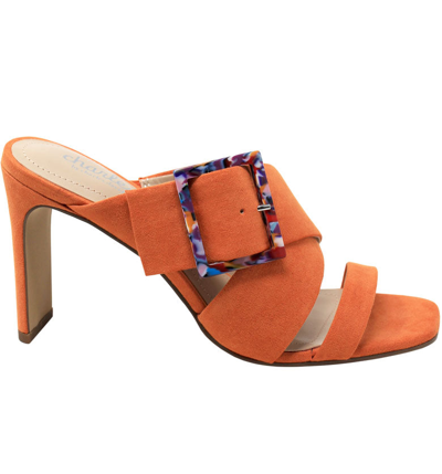 Charles By Charles David Gleam Slide Sandal In Pink