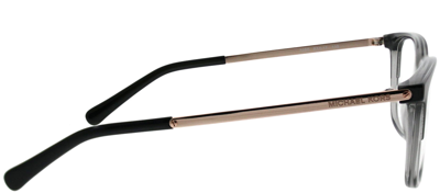 Shop Michael Kors Bly Mk 4047 3280 53mm Womens Rectangle Eyeglasses 53mm In Black