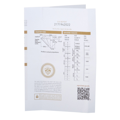 Harry Winston Platinum 0.71 Ct Diamond Solitaire Engagement Ring In White