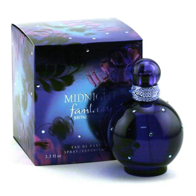Shop Britney Spears Midnight Fantasy By  - Edp Spray** 3.3 oz In Purple