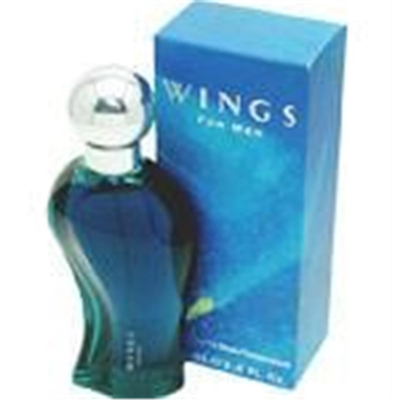 Shop Wings By Giorgio Beverly Hills Edt Spray 3.4 oz In Blue