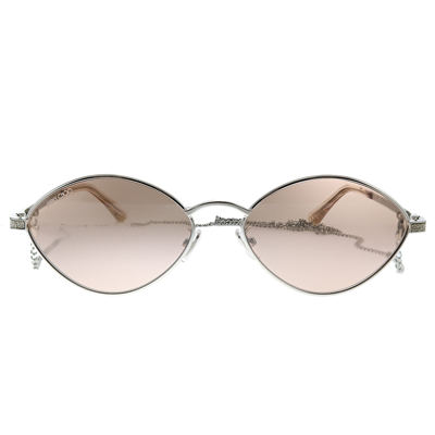 Shop Jimmy Choo Jc Sonny/s 9f6 2s Womens Geometric Sunglasses In White