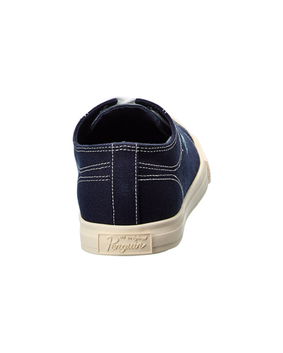 Shop Original Penguin Petey Stripe Canvas Sneaker In Blue