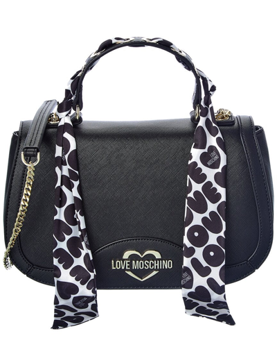 Love Moschino Scarf Shoulder Bag In Black ModeSens