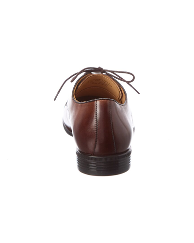 Shop Warfield & Grand Clay Leather Oxford In Brown