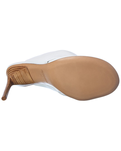 Shop Jacquemus Les Sandales Nocio Leather Sandal In White