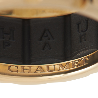 Shop Chaumet Class One 18k Yellow Gold Diamond Band Ring