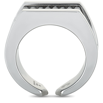 Shop Charriol Forever Stainless Steel Ring In Silver