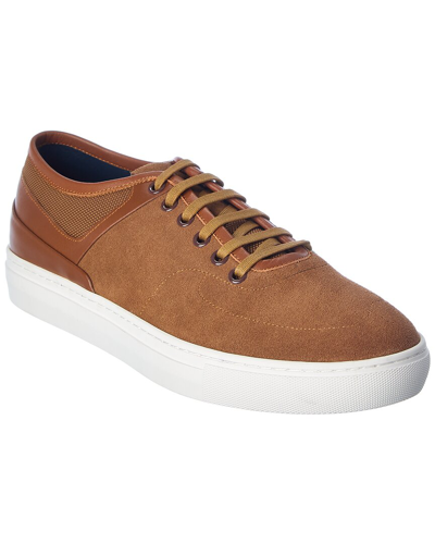 Shop French Connection Duff Suede Sneaker In Brown