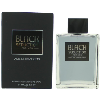 Shop Antonio Banderas Amabbks68s 6.8 oz Seduction In Black Eau De Toilette Spray For Men