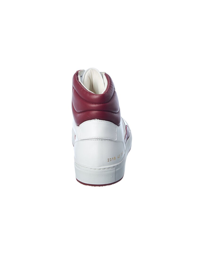 Common Projects Leather High-top Sneaker In White