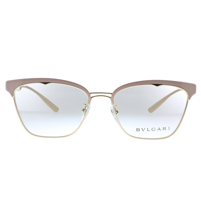 Shop Bvlgari Bv 2218 2057 54mm Womens Cat-eye Eyeglasses 54mm In Pink