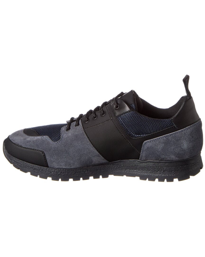 Common Projects Suede-trim Sneaker In Grey