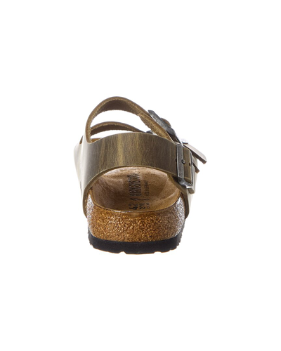 Shop Birkenstock Milano Bs Leather Sandal In Brown