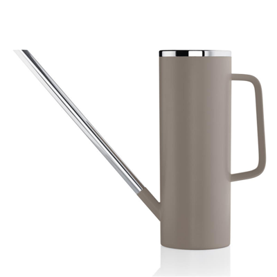 Shop Blomus 65409 Polished Stainless Steel Taupe Watering Can&#44; 1.5 Ltr In Grey