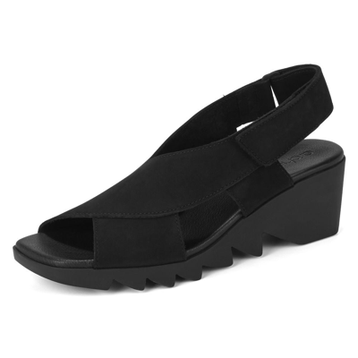 Shop Arche Himali Sandales In Black