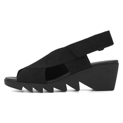 Shop Arche Himali Sandales In Black