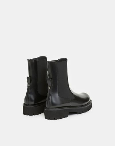 Shop Lafayette 148 Kellen Ankle Boot In Italian Leather In Black