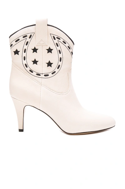 Shop Marc Jacobs Georgia Cowboy Boot In Ivory