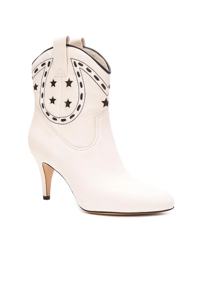 Shop Marc Jacobs Georgia Cowboy Boot In Ivory