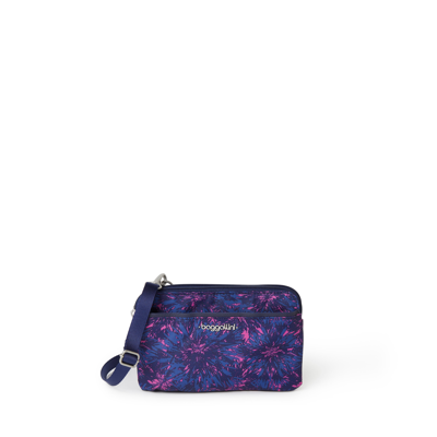 Shop Baggallini Zip To It Bag In Purple