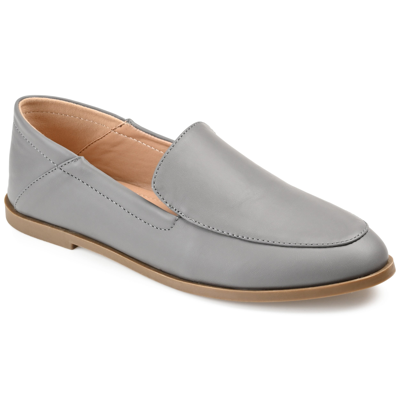 Shop Journee Collection Collection Women's Tru Comfort Foam Corinne Flat In Grey