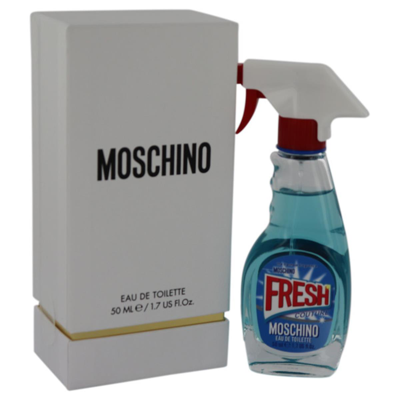 Shop Moschino 541204 1.7 oz Fresh Couture Edt Spray For Women In Blue