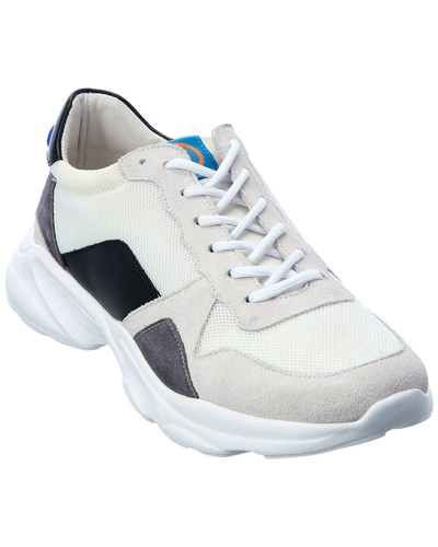 Shop French Connection Imani Leather Sneaker In White