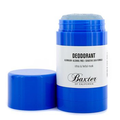 Shop Baxter Of California 140393 2.65 oz Deodorant - Alcohol Free For Sensitive Skin Formula In Blue