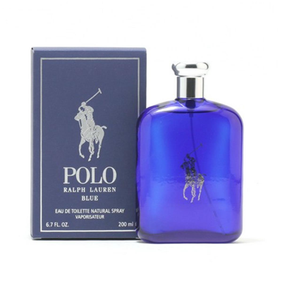 Shop Ralph Lauren Polo Blue For Men Edt Spray 6.7 oz