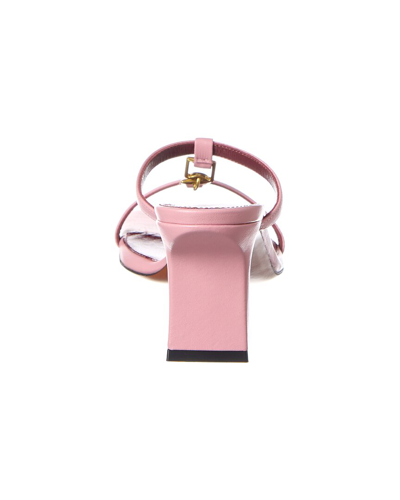 Shop Manu Atelier Joy Leather Sandal In Pink