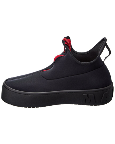 Shop Marni Sock Sneaker In Black